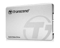 Transcend SSD220S 240GB SSD disk 2.5'' SATA III 6Gb/s, TLC, Aluminium casing, 500MB/s R, 330MB/s W, strieborný