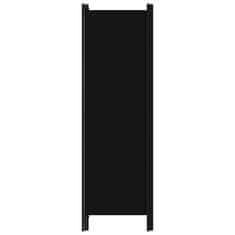 Vidaxl 3-panelový paraván čierny 150x180 cm
