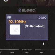Makita MR007GZ aku rádio DAB, Bluetooth, USB Li-ion CXT, LXT, XGT, 12V-40V Z
