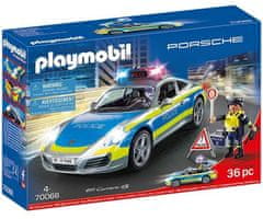 Playmobil 70066 Porsche 911 Carrera 4S Polícia so zvukom a svetlami