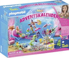 Playmobil Christmas 70777 Adventný kalendár "Zábava vo vode Morské panny"