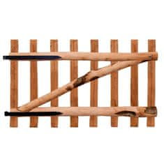 Petromila vidaXL Jednokrídlová brána, impregnované drevo, 100x60 cm