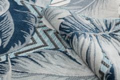 Dywany Łuszczów Kusový koberec Botanic 65242 Feathers aqua – na von aj na doma 78x150