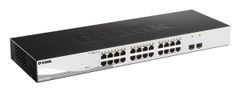 D-Link DGS-1210-26 L2/L3 Smart+ switch, 24x GbE, 2x SFP, fanless