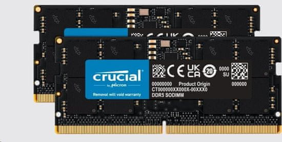 Crucial 32GB (2x16GB) DDR5 5200 CL42 SO-DIMM