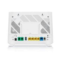 Zyxel DX3301, WiFi 6 AX1800 VDSL2 IAD 5-port Super Vectoring Gateway (upto 35B) a USB s Easy Mesh Support