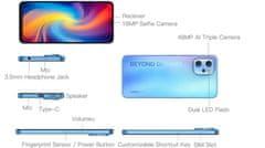 Umidigi A13 Pro 4/128GB, 5150 mAh, Galaxy Blue