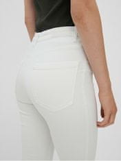 Vero Moda Dámske džínsy VMSOPHIA Skinny Fit 10262685 Bright White (Veľkosť S/30)
