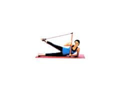 Merco  Pilates Sticks posilňovacia tyč s gumou ružová varianta 38471