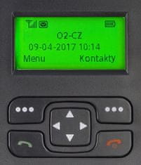 Aligator T100 Stolný telefón na simkartu Black