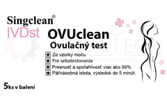 Singclean OVUCLEAN ovulačný test - proužky 5 ks