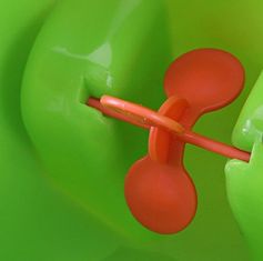 Meetbaby pisoár žaba zelená