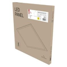 EMOS EMOS LED panel backlit 60x60, štvorcový vstavaný biely, 34W neutr. b. ZR1612