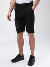 Loap Nohavice krátke pánske UZLAN čierne - XL