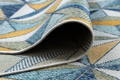 Dywany Łuszczów Kusový koberec Cooper Sisal Mosaic 22222 ecru/navy – na von aj na doma 140x190