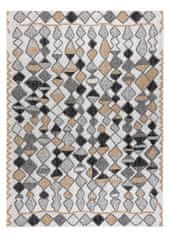 Dywany Łuszczów Kusový koberec Cooper Sisal Diamonds 22217 ecru/black – na von aj na doma 120x170