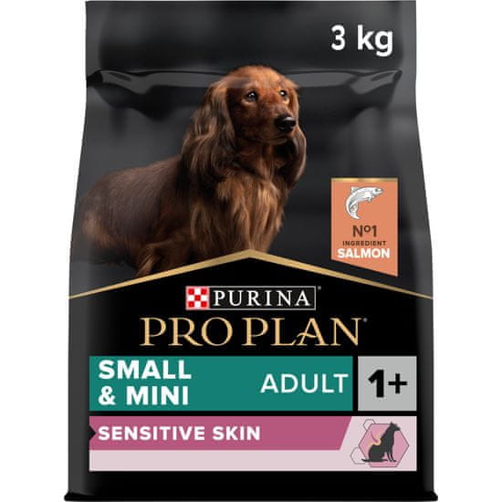 Purina Pro Plan SMALL & MINI SENSITIVE SKIN losos 3 kg