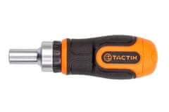 Tactix Mini račňový skrutkovač 115 mm s bitmi, 6 ks - TC900063
