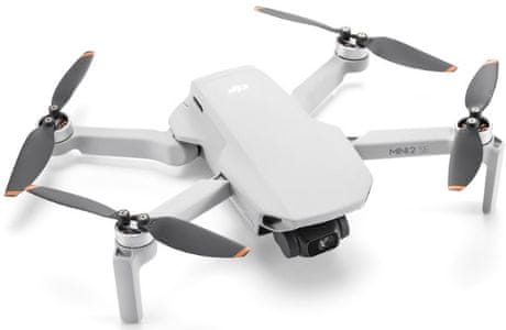 moderný dron dji mini 2 se microSD malé rozmery hd videa skvelá kvalita stabilita fotografický režim