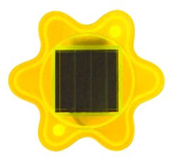 Polux 8x Solárne záhradné svietidlo LED do zeme TULIPÁN Žltý