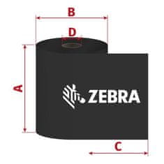Zebra Páska ZipShip 3200, 64mm x 74m, TTR, vosk/živica, D12/OUT