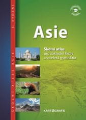 Ázia - Školský atlas pre základné školy a viacročné gymnáziá