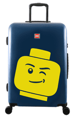 LEGO Stredný kufor Colour Box Minifigure Head Navy