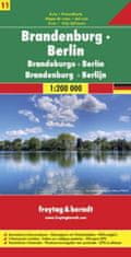AK 0217 Brandenbursko-Berlín 1:200 000 / automapa