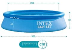 Intex Bazén 3,05 x 0,61m bez filtrácie