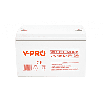 Volt Batéria olovená VRLA GEL VPRO SOLAR VPG-110-12 12V/110Ah VOLT akumulátor