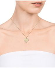 Viceroy Pozlátený náhrdelník s príveskom srdca San Valentín 13119C100-09