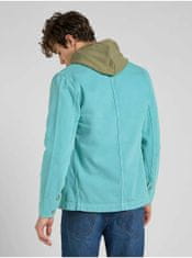 Lee Tyrkysová pánska ľahká košeľová bunda Lee XL
