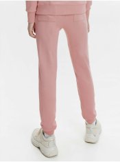 Calvin Klein Ružové dievčenské tepláky Calvin Klein Jeans 116