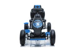 Lean-toys Pedálová motokára G18 Blue