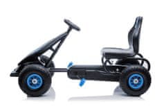 Lean-toys Pedálová motokára G18 Blue