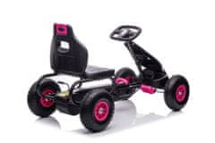 Lean-toys Pedálová motokára G18 Pink