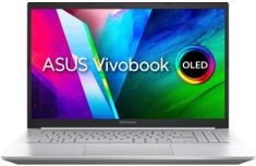 Vivobook Pro 15 OLED (M3500, AMD Ryzen 5000 saries) (M3500QC-OLED529W), strieborná