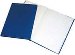 Krpa Záznamová kniha A5 100 listov linajková modrá