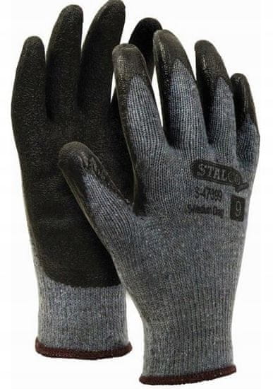 STALCO Bavlnené/polyesterové rukavice veľkosti 10
