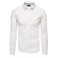 Dstreet Pánska košeľa C16 biela dx2437 XXL