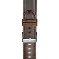 Strapado Kožený řemínek pro Apple Watch Barva: Tmavě hnědá/černá, Šířka hodinek: 38/40/41 mm, Délka: M/L
