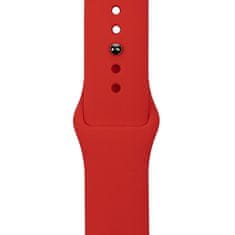 Strapado Silikonový řemínek pro Apple Watch Barva: Modrá, Šířka hodinek: 38/40/41 mm, Délka: M/L