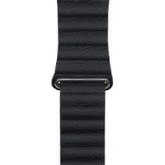Strapado Kožený magnetický řemínek pro Apple Watch Barva: Žlutá, Šířka hodinek: 38/40/41 mm, Délka: M/L
