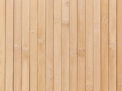 Beliani Bambusový kôš s vekom svetlé drevo MATARA