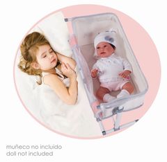 DeCuevas 51286 Novorodenecká postieľka pre bábiky s funkciou spoločného spania FUNNY 2023
