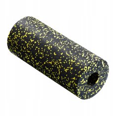 4FIZJO Masážny valček EPP 33 cm (Foam Roller), čierna a žltá