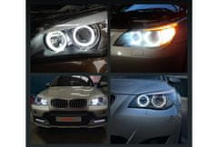 UNI LED ŽIAROVKY H8 ANGEL EYES BMW 30W 1,3,5,6,7,X5 E70, X6 E71, X1, Z4 biela