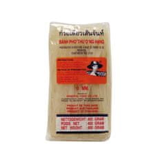 Thajské ryžové rezance 10 mm "Ryžové tyčinky 10 mm" 400g Farmer Brand