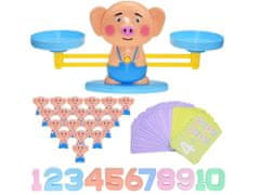 KECJA Hra na učenie počítania - Piggy Balance Scales - Piggy Balance