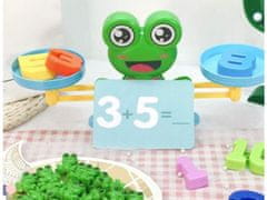 KECJA Hra na učenie počítania - Frog Balance Shuffleboard - Frog Balance